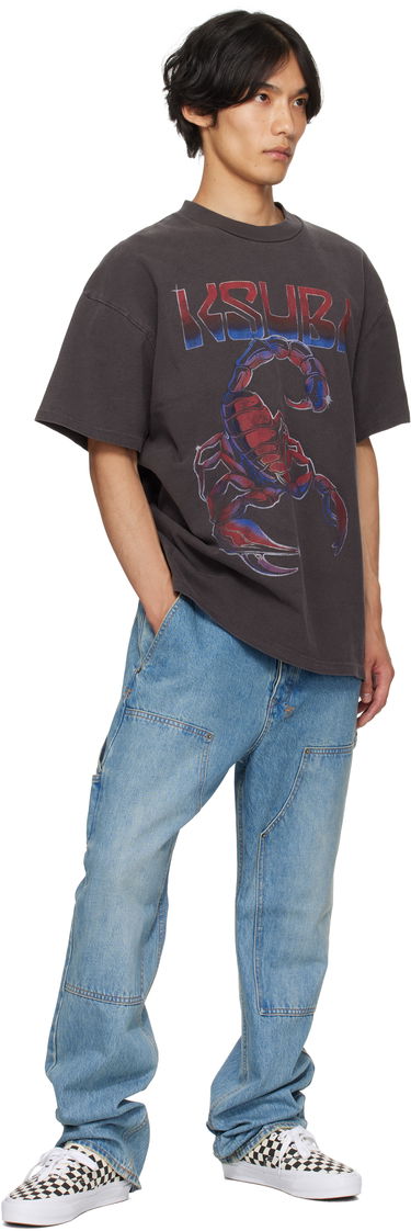 T-shirt Ksubi Ksubi Venom Ekcess Graphic T-Shirt Svart | MPF25TE026, 3