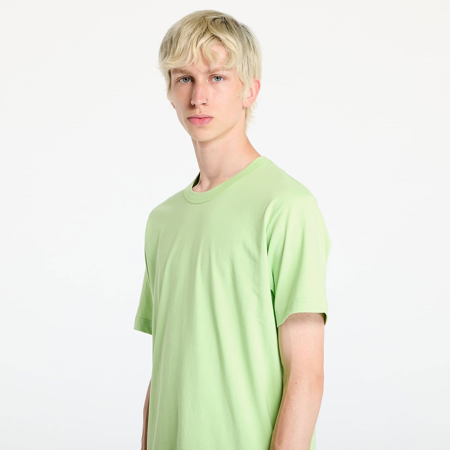 T-shirt Comme des Garçons SHIRT Knit T-Shirt Green Grön | FN-T005 Green, 1