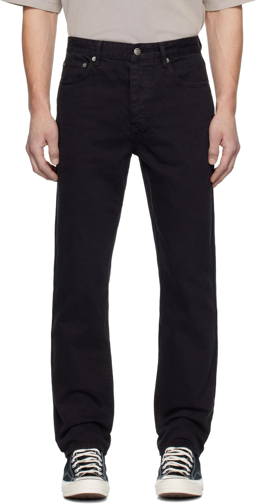 Jeans Ksubi Ksubi Hazlow Ghosted Jeans Svart | MPS25DJ007