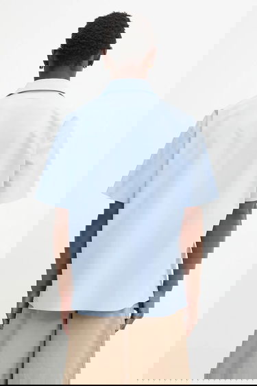 Skjorta Maison Margiela MM6 Maison Margiela Relaxed Fit Shirt Blå | SH2DR0004.M35256.479, 2