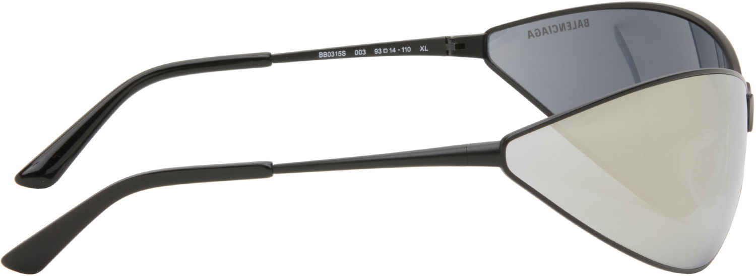 Solglasögon Balenciaga Balenciaga Razor Cat Eye Metal Sunglasses Svart | BB0315S-003, 1