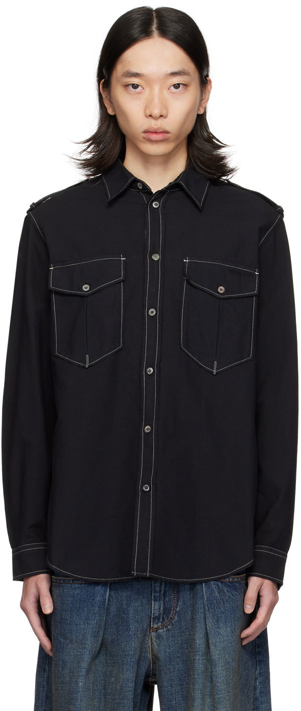 Skjorta ISABEL MARANT Button Up Shirt Svart | CH0094HB-B2I09H, 0