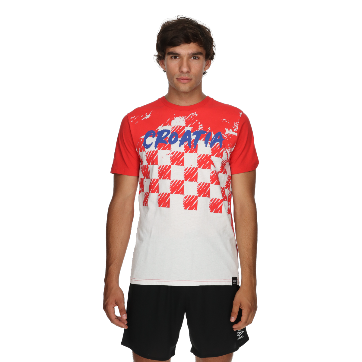 T-shirt Umbro Croatia Checkerboard T-Shirt Flerfärgad | UMA241M854-10, 0