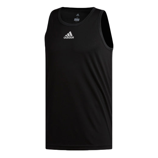 Linne adidas Originals Solid Basketball Jersey Svart | CZ1453