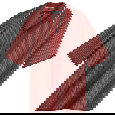 Skjorta rag & bone Harris Knit Vacation Shirt Röd | MBS24H032BC32, 0