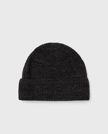 Mössa NORSE PROJECTS Wool Cotton Rib Beanie Svart | N95-0840-1600, 1