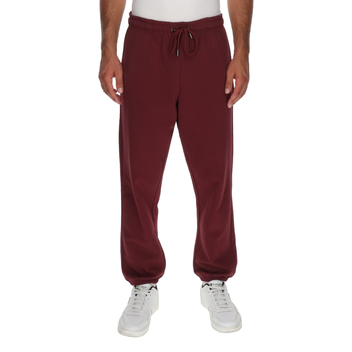 Träningsbyxor Champion Retro Sport Sweatpants Bourgogne | CHA253M104-54, 0