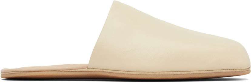 Kläder OUR LEGACY OUR LEGACY WORK SHOP Cigarr Slippers Beige | WS2257CC
