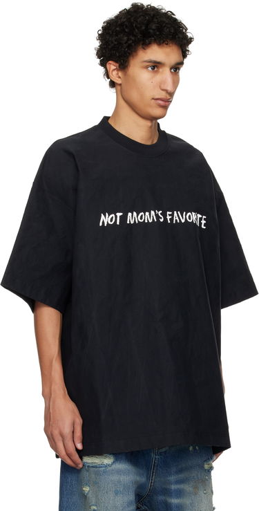 T-shirt VETEMENTS Vetements 'Not Mom's Favorite' T-Shirt Svart | UA66TR100B, 1