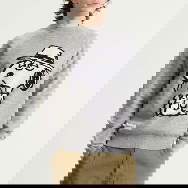 Sweater Butter Goods Peanuts Spike Knit Sweater Grå | BGBP240701-ASH, 2