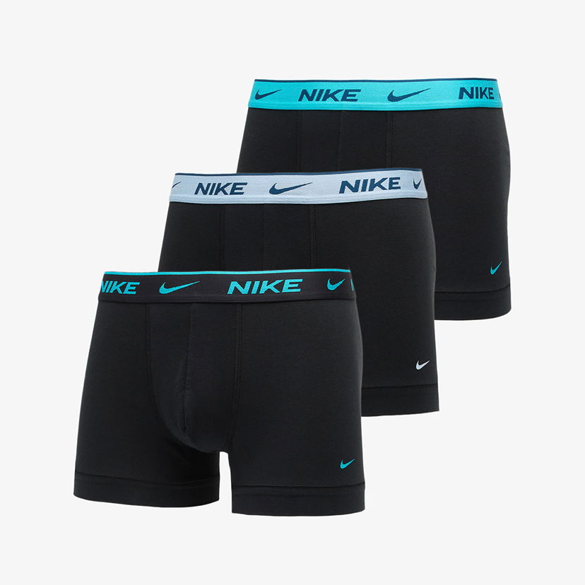 Boxare Nike Dri-FIT Everyday Cotton Stretch Trunks 3-Pack Flerfärgad | 0000KE1008-EXS