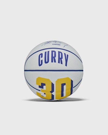 Sportutrustning Wilson Tennis NBA Player Icon Mini Basketball Curry Size 3 Vit | WZ4007401XB3, 0
