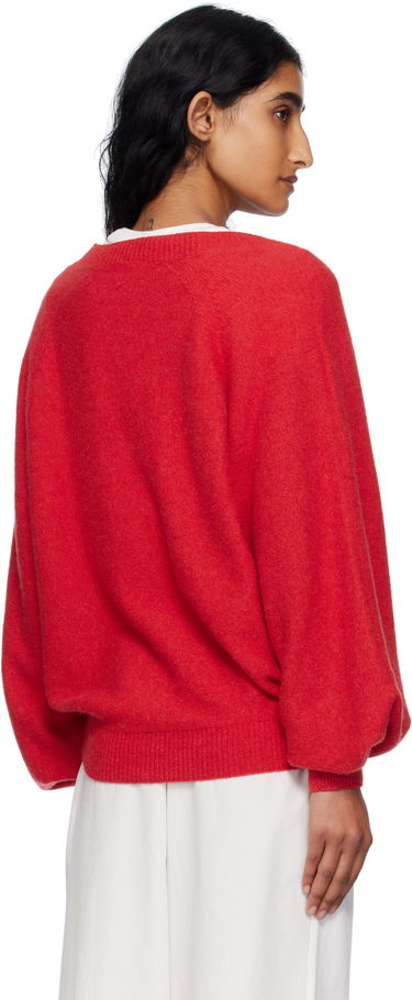 Sweater Baserange Baserange Soar Purl Sweater Röd | PUSOS-RC-AU25, 2