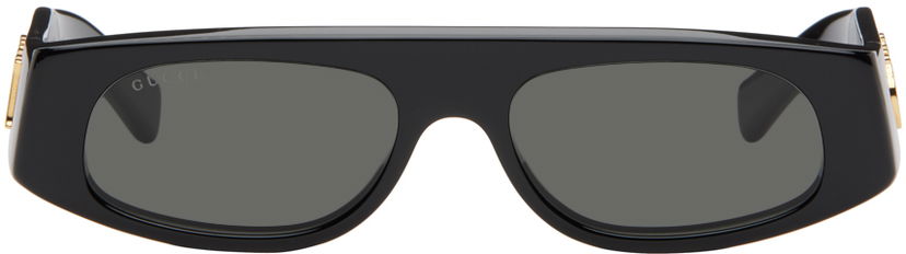 Solglasögon Gucci Black Geometric Shaped Sunglasses Svart | GG1771S