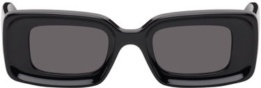 Solglasögon Loewe Black Rectangular Sunglasses Svart | LW40101IW4601A 192337118555, 0