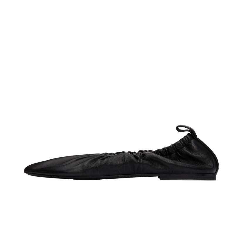 Sneakers och skor Jil Sander Gathered Ballerina Flats Svart | J16WZ0016_P5810