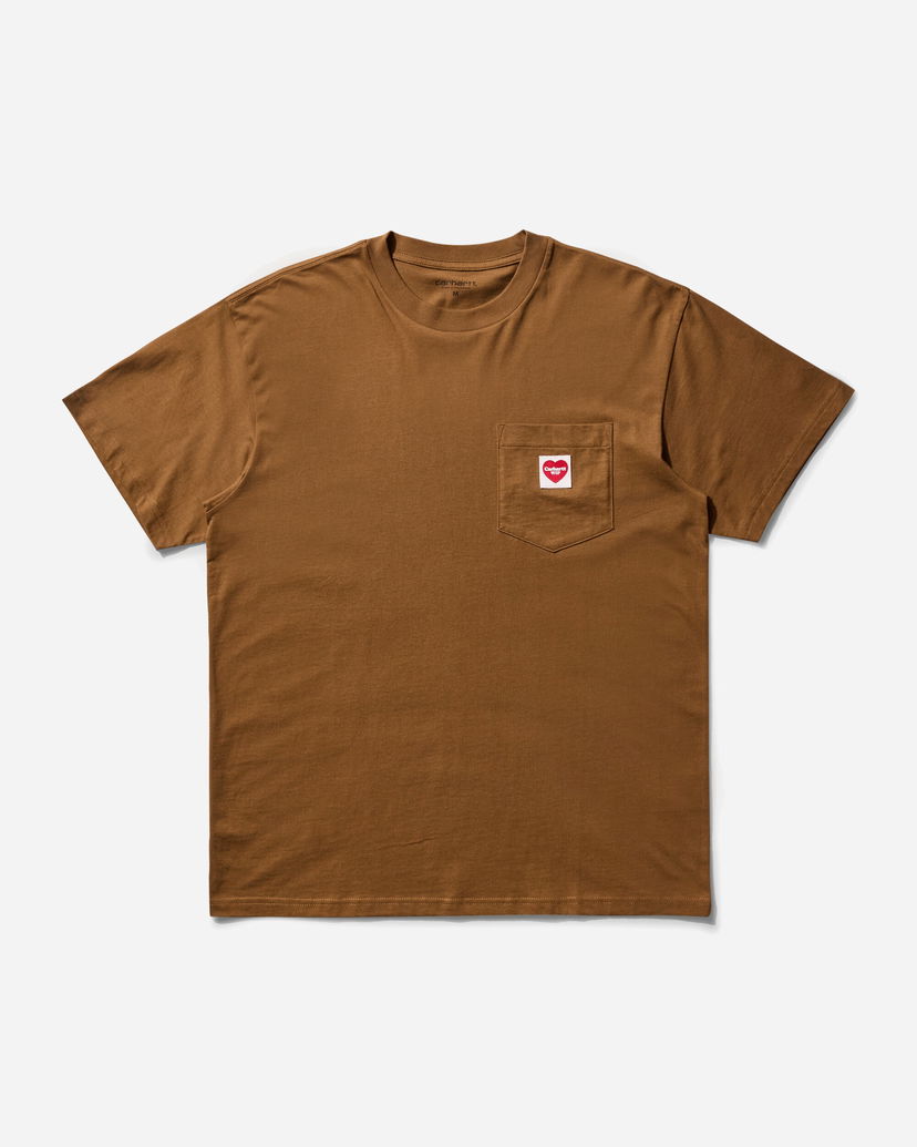 T-shirt Carhartt WIP Pocket Heart T-Shirt Brun | I032128 HZXX
