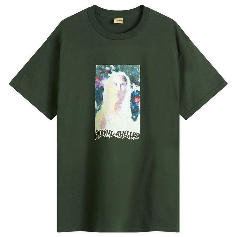 T-shirt Fucking Awesome Awesome Painterly T-Shirt Grön | FA2033-FOR