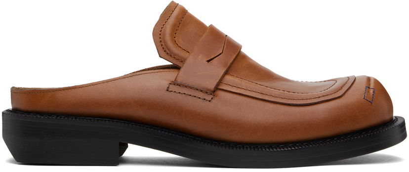 Sneakers och skor ADER ERROR ADER error Curve MU03 Slip-On Loafers Brun | BLAFWS205BR