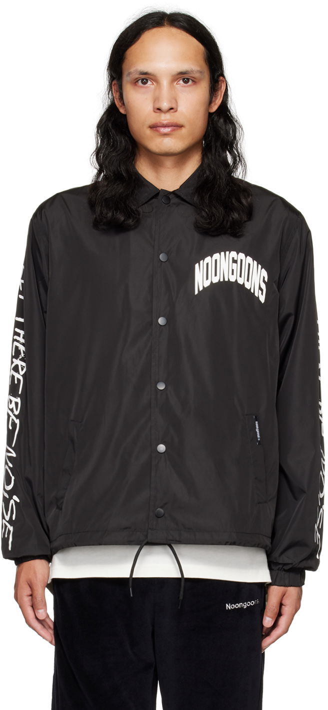 Vindjacka Noon Goons Soundcheck Black Jacket Svart | NGFW22041