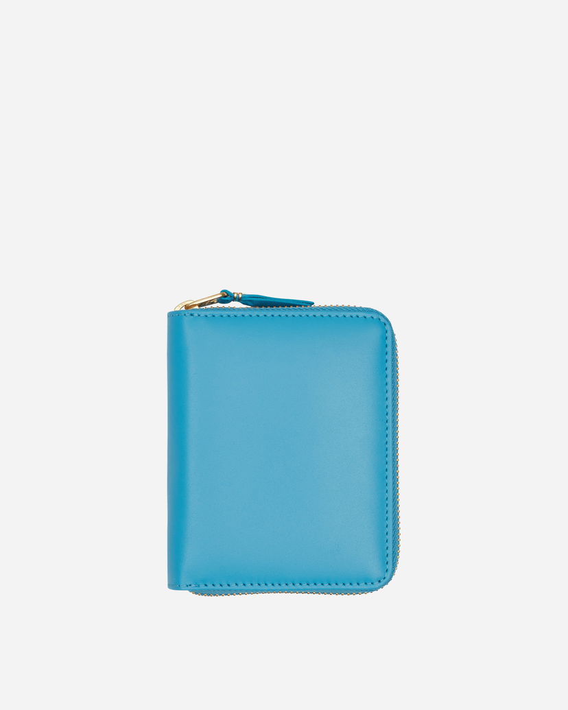Plånbok Comme des Garçons Classic Line Zip Wallet Turkos | SA2110 1