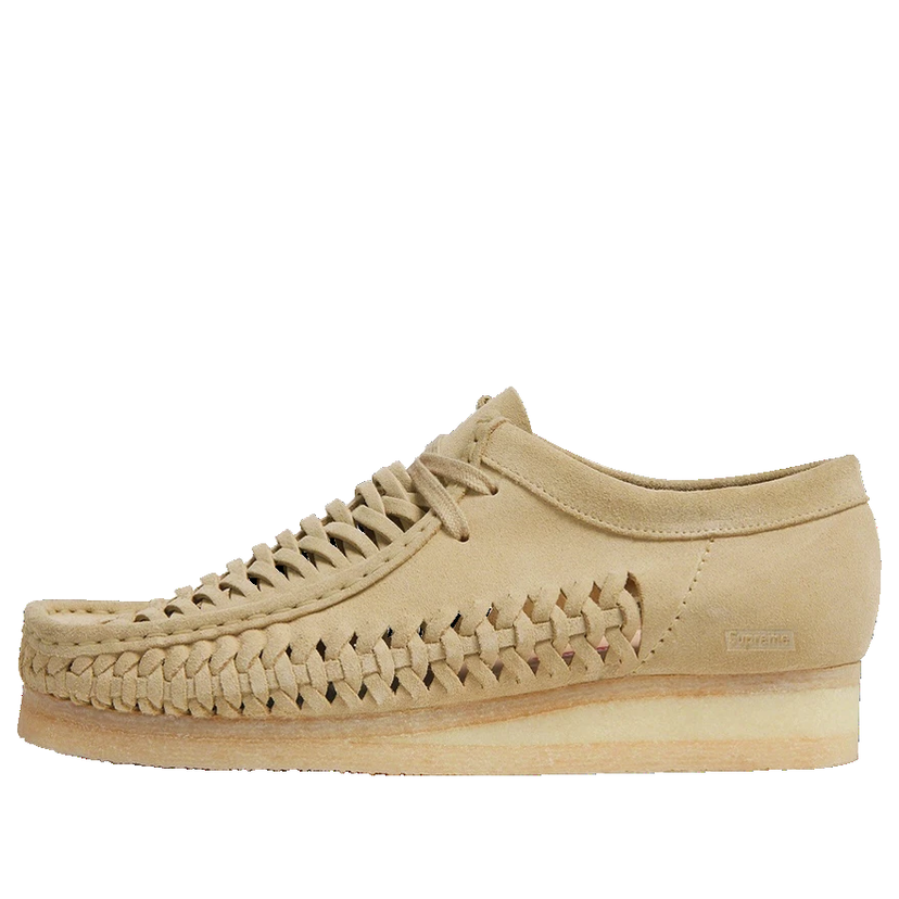 Sneakers och skor Clarks Clarks x Supreme Woven Wallabee Beige | 26160850