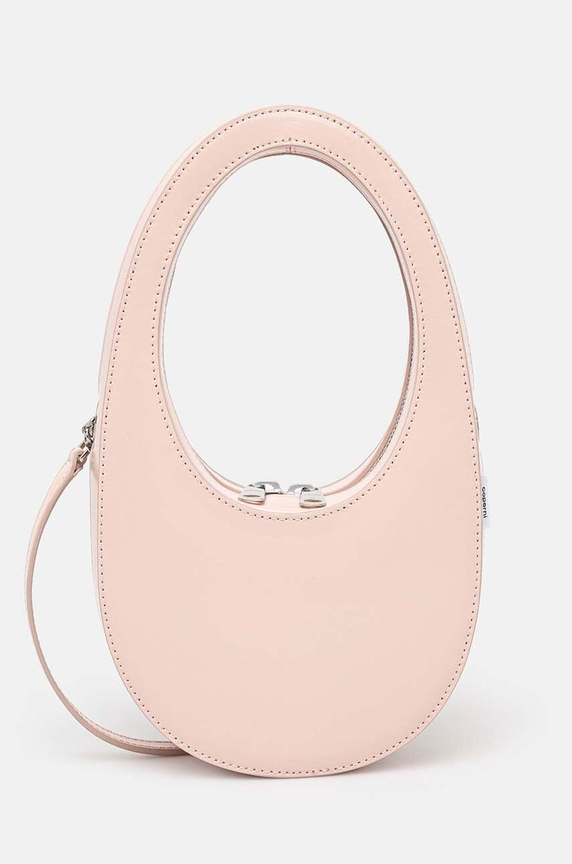 Axelväska Coperni Mini Swipe Crossbody Bag Rosa | COPBA38BISF6002