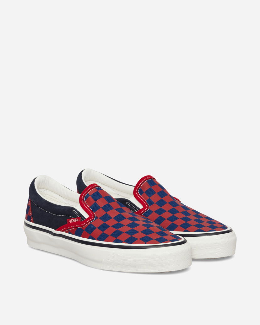Sneakers och skor Vans Classic Slip-On Reissue 98 Checkerboard Röd | VN000E969Y01