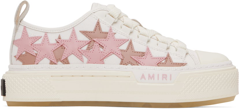 Kläder AMIRI AMIRI Stars Court Low Vit | AWFOSR1035