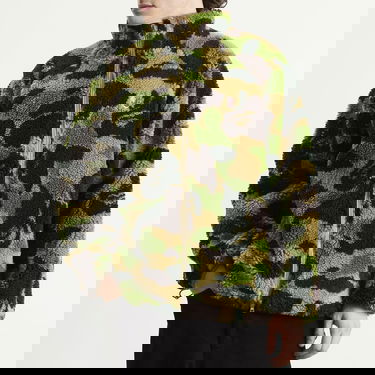 Jacka BAPE ABC Camo One Point Boa Fleece Jacket Flerfärgad | 001LJL801320M-GRN, 2