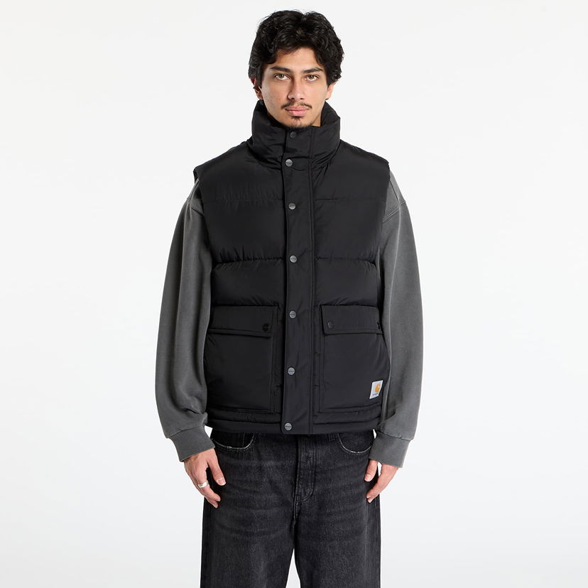 Väst Carhartt WIP Brent Puffer Vest Svart | I035362.89XX