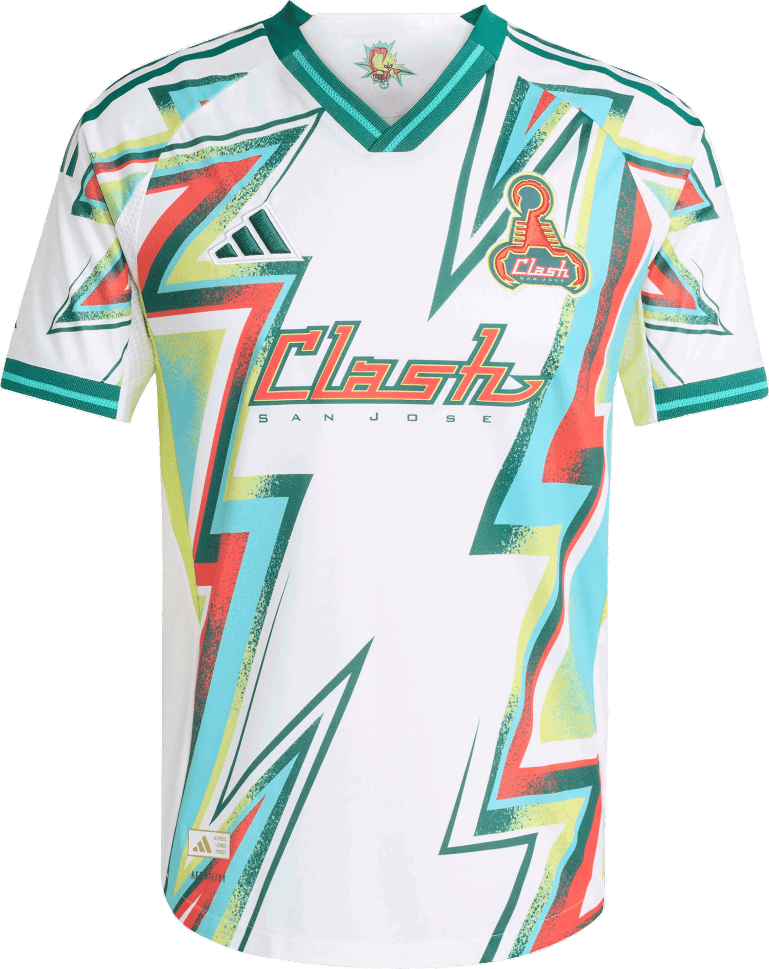 Jersey adidas Originals San Jose Earthquakes Authentic 3rd Jersey 2025/26 Vit | ji7327, 0