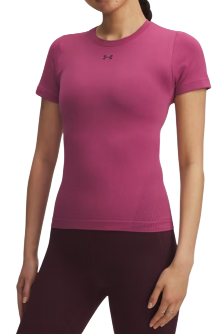 T-shirt Under Armour Under Armour Vanish Seamless Short Sleeve T-Shirt Rosa | 6000642-659