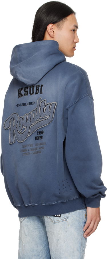Sweatshirt Ksubi Ksubi Ace Ekcess Hoodie Blå | MFA25FL001, 2