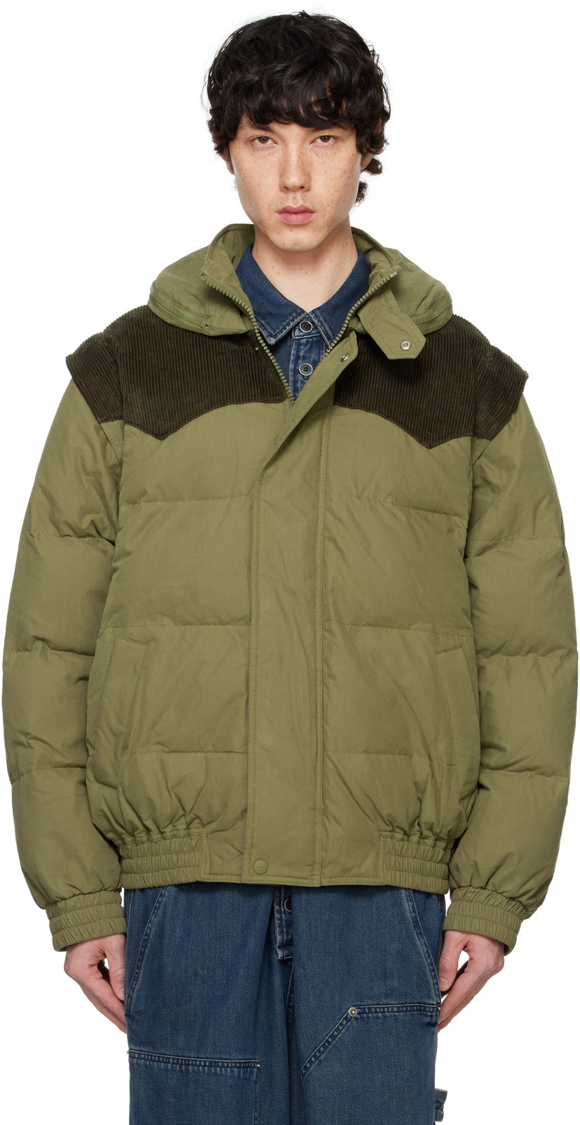Pufferjacka ISABEL MARANT Isabel Marant Yuri Puffer Jacket Grön | 25PMA0419HA-C1C02H
