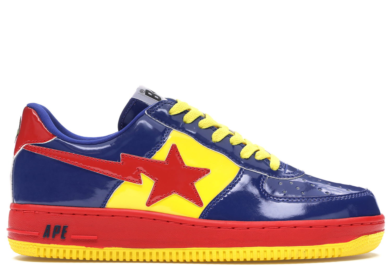 Sneakers och skor BAPE DC Comics x Bape Sta Low "Superman" Mörkblå | DC2, 0
