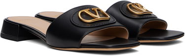 Sneakers och skor Valentino Garavani VLogo Signature Slide Sandals Svart | 6W0S0LT0DSH, 3