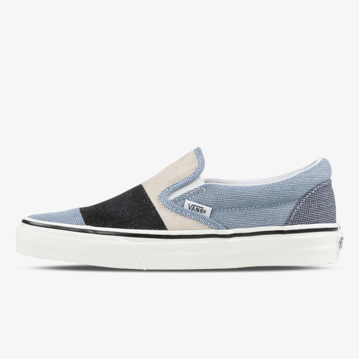 Sneakers och skor Vans Classic Slip-On Patchwork Blå | VN0A38F7Q9H, 0