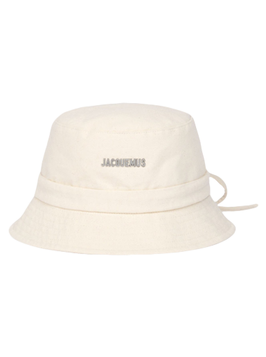 Hatt Jacquemus Le Bob Gadjo Bow Knotted Beige | 223AC001-5001-110