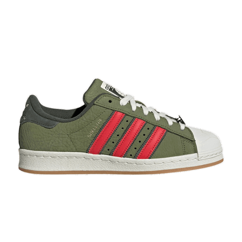 Sneakers och skor adidas Originals Teenage Mutant Ninja Turtles x Superstar Grön | IF9280