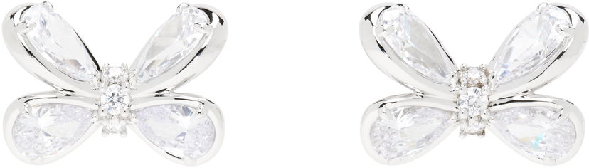 Örhängen SHUSHU/TONG YVMIN Edition Zirconia Butterfly Stud Earrings Metallisk | 24722SLV00DN2