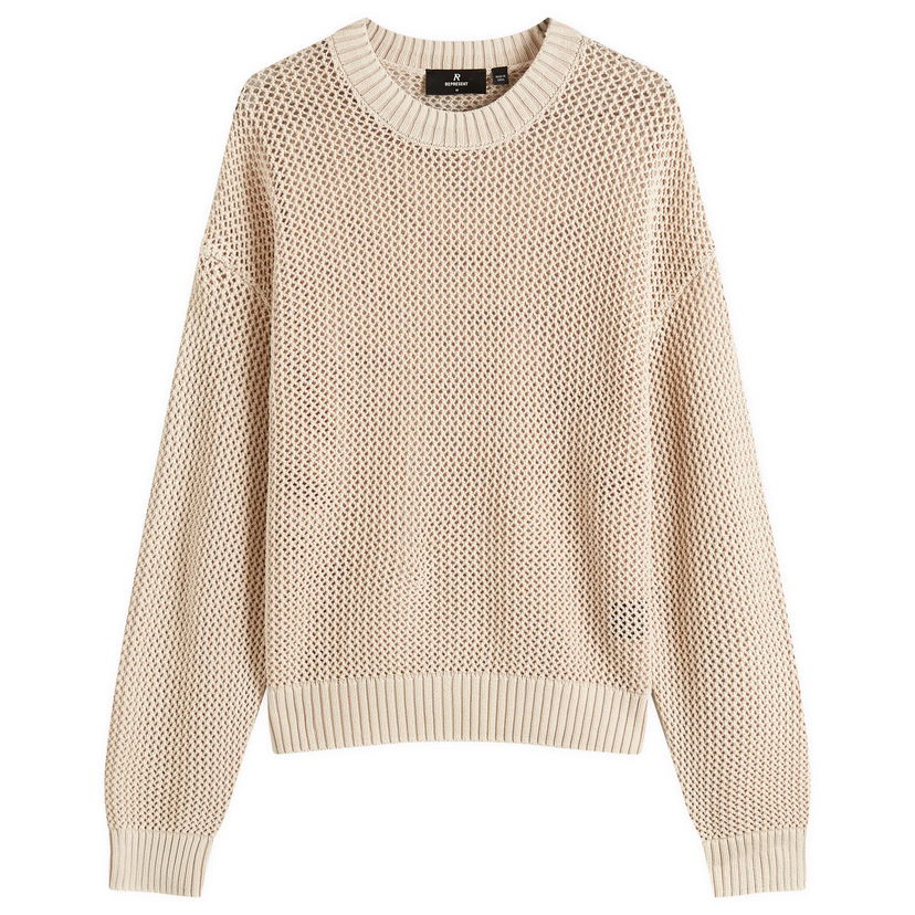 Sweater Represent Clo Represent Open Gauge Knit Sweater Beige | MLM3821-26