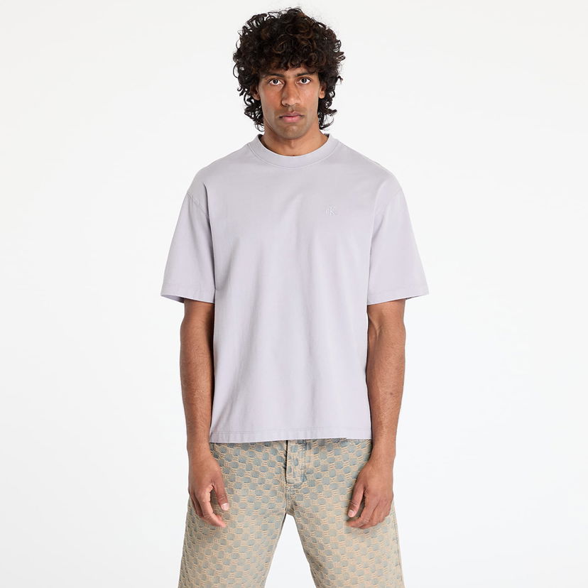 T-shirt CALVIN KLEIN Calvin Klein Jeans 16S Jersey Washed T-Shirt Grå | LV04RB285G QJ3