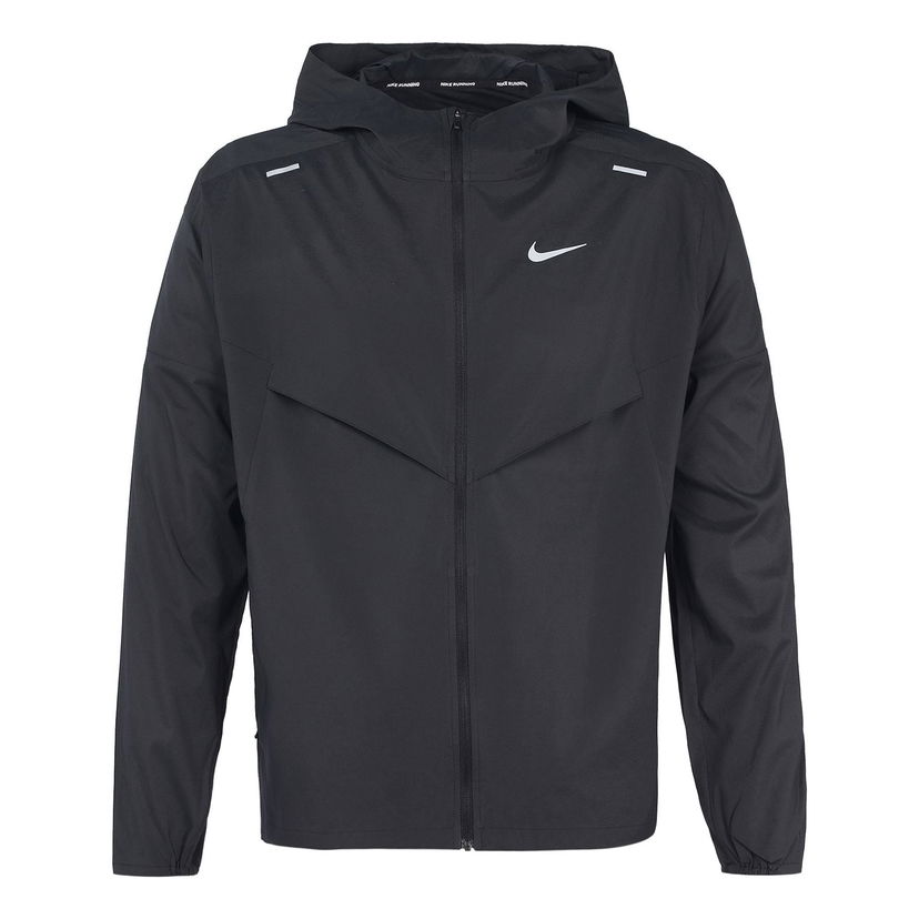 Vindjacka Nike Men's Repel UV Windrunner Jacket Svart | CZ9071-010