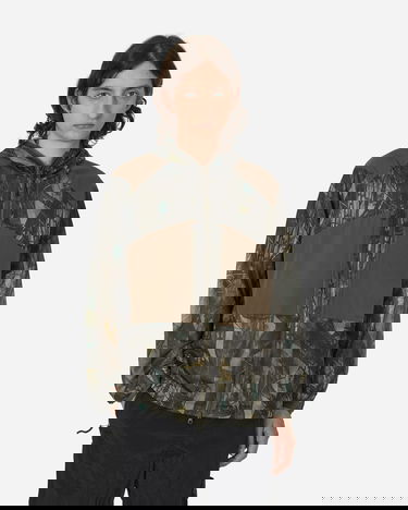 Jacka Snow Peak Printed Insect Shield Mesh Jacket Grön | JK-23SU014 KH, 3