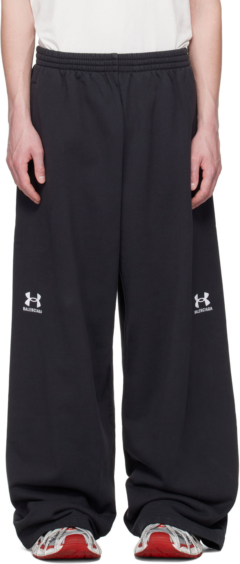 Träningsbyxor Balenciaga Under Armour Edition Baggy Sweatpants Svart | 809709TRVB8