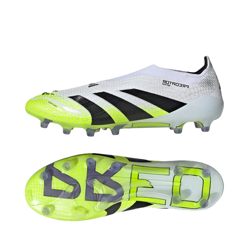 Sneakers och skor adidas Performance Predator Elite Laceless Artificial Grass Vit | JH8877