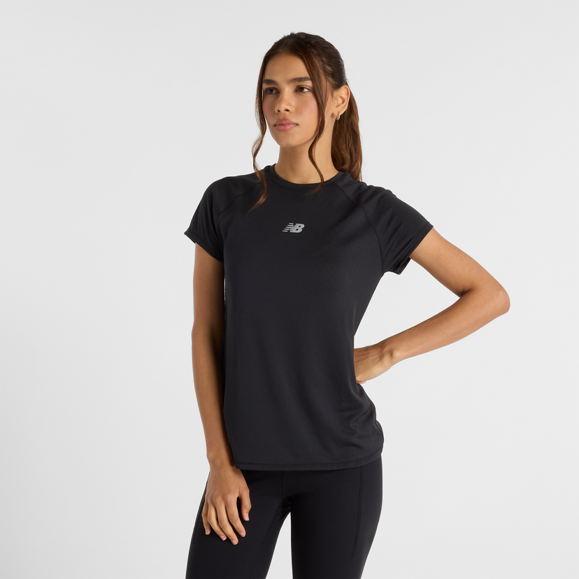 T-shirt New Balance Women's Training T-Shirt Svart | NBWT51223BK