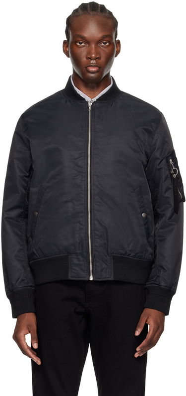Bomberjacka rag & bone Manston Bomber Jacket Svart | MBW22F2260M1ML, 0