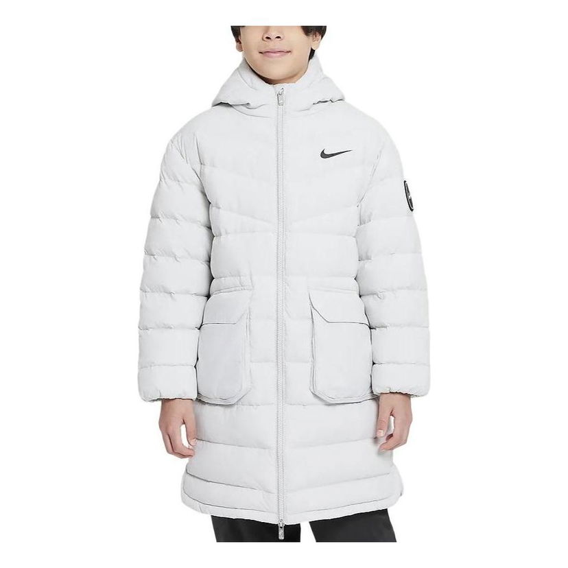 Parkas Nike Nike Hooded Parka Vit | HV1600-025